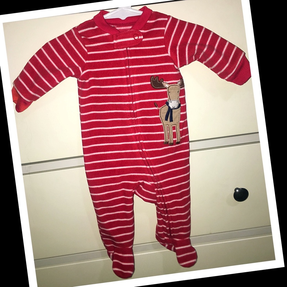 3/$20 •Carters fleece unisex baby sleeper❤️EUC❤️